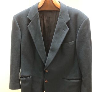 CAES Men's Teal Sport Coat - Notch Lapel